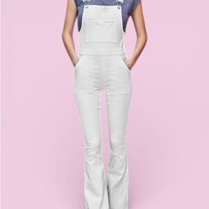 White gap Overalls